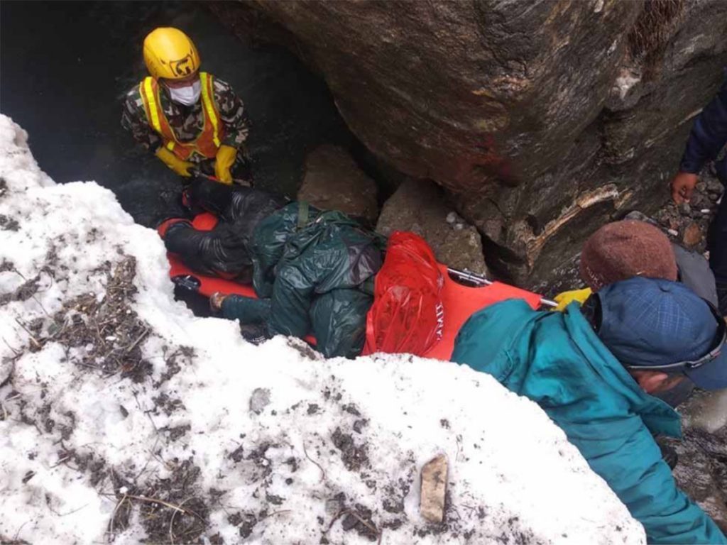 Nepal Army recover two bodies presumed to be of South Korean trekkers who had been missing since January