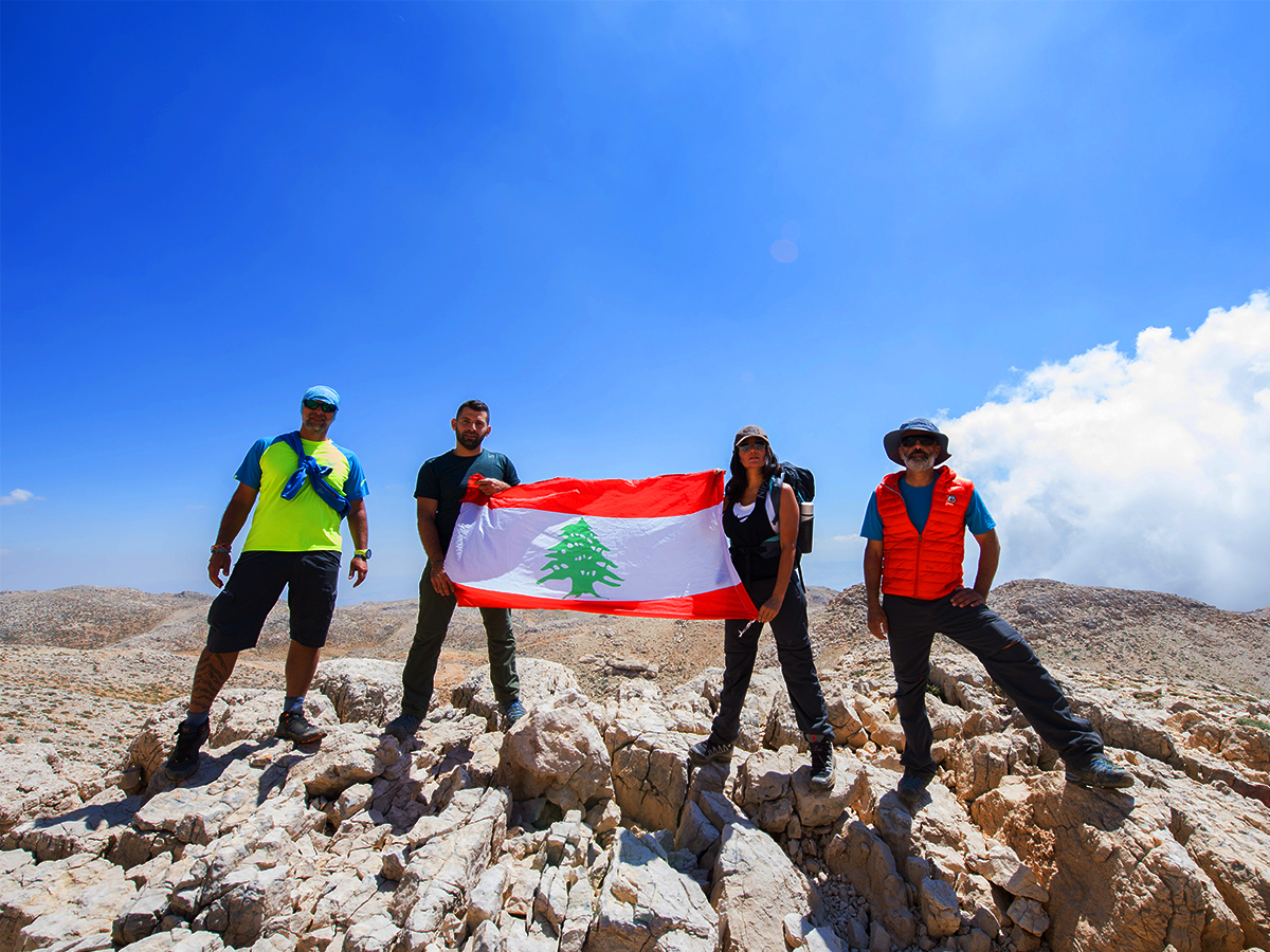Climbing 7 of the highest Summits of Lebanon in 6 days for Beirut The