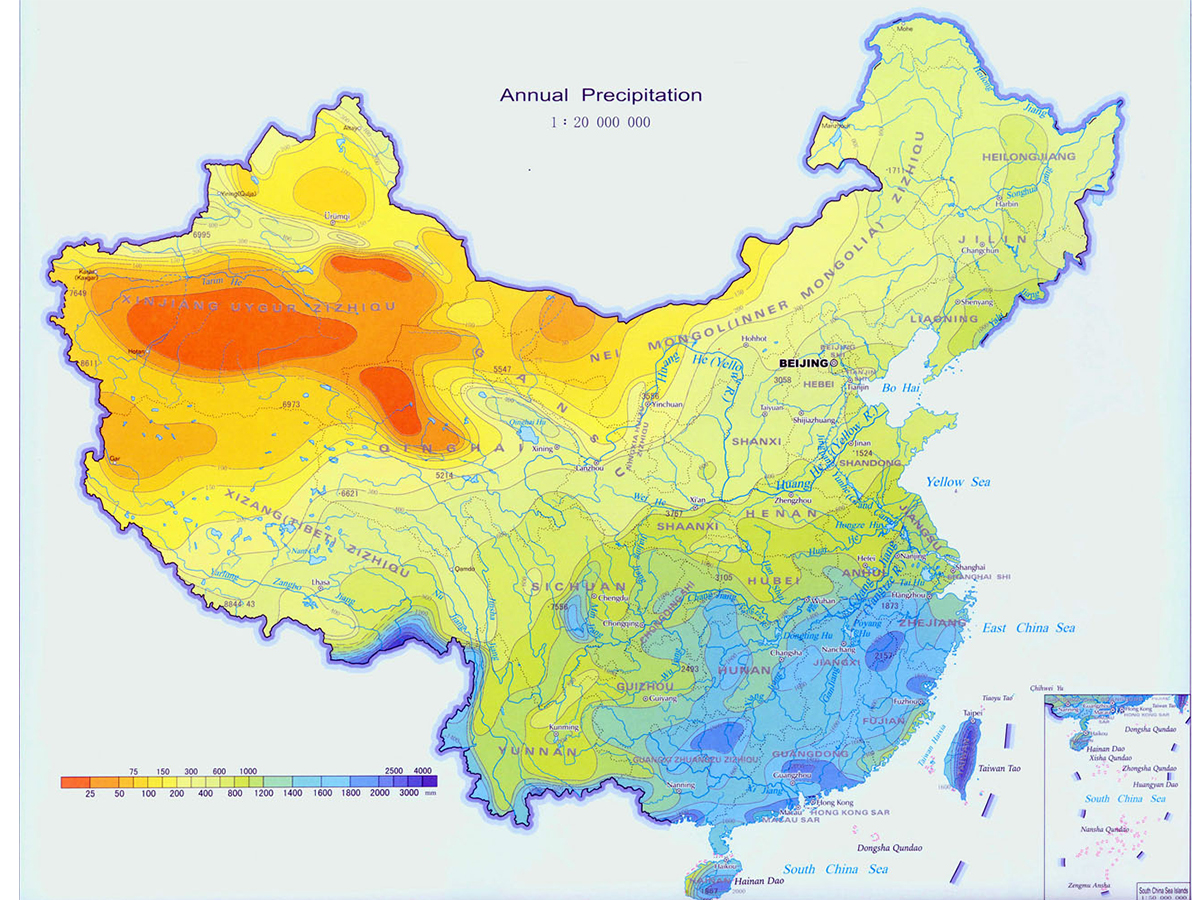 климат в китае