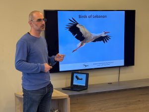 Michel Sawan - President of the Lebanese association for migratory birds