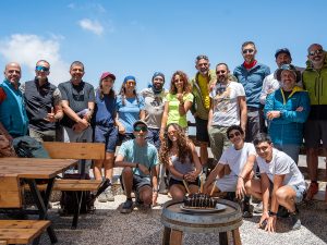 Group Photo - Jabal Dib Mzaar ski resort